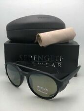 Polarized SERENGETI PHOTOCHROMIC Sunglasses LEANDRO GLACIER 8585 Black w/ 555NM 