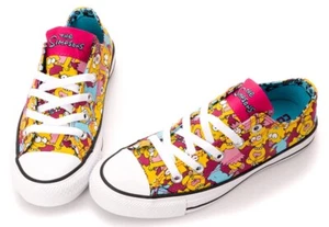 The Simpsons x Converse Maggie Lisa Ox Sneaker Shoes Sz Women 8 Men 6 Unisex - Picture 1 of 12