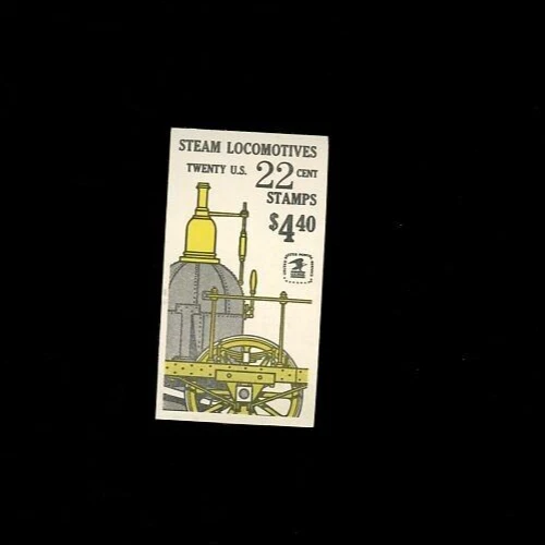 22c Stamp Book of 20 Steam Locomotives Stamps - Image 1 of 2