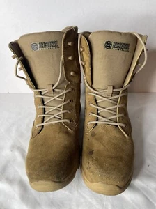 Tactical Performance Academy Camel Boots Mens Brown Leather Size 9.5D 157222 - Picture 1 of 4