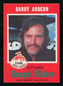 BARRY ARDERN 1971 O-PEE-CHEE CFL NO 76 EXMINT+ 28510 - Bild 1 von 2