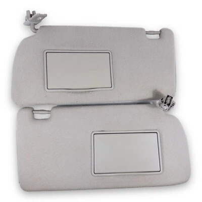 Nissan Frontier/Xterra 2005-2012 conjunto de pares de parasoles laterales para conductor y pasajero gris Foto 1 de 4