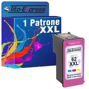 1x Patrone Color PlatinumSerie für HP 62 Mega XXL Envy 5544 5545 5547 e-All-in-O - Bild 1 von 11