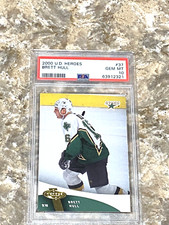 2000-01 Upper Deck Heroes Brett Hull #37 PSA 10 GEM MINT Dallas Stars Hockey HOF