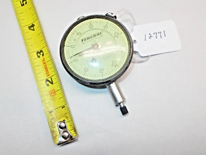 Federal No. C7I, .0005" Machinists Dial Indicator, .125 Range, Rev. Counter, USA - Picture 1 of 5
