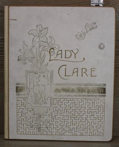 Vintage LADY CLARE by Alfred Lord Tennyson Illustrated 1884 Porter & Coates Book - Picture 1 of 18