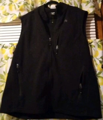 🔥🔥SOLARIS FLEECE VEST FOR MEN'S SIZE 2XT BLACK $25/Free Shipping  - Image 1 of 4