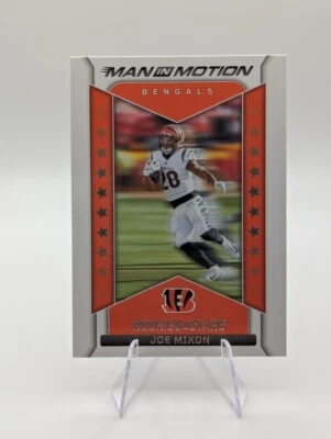 Joe Mixon 2022 Panini Rookies & Stars Man in Motion #MM-8 Bengals - Image 1 of 2