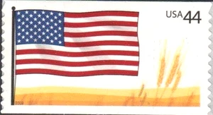 US FLAGGE SCOTT #4302 AMBER WAVES OF GRAIN SET 3 FLAGS OF OUR NATION MVF 44c STAMP - Bild 1 von 1