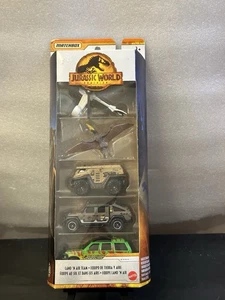 Sale JURASSIC WORLD DOMINION Land 'N Air Team 5 Stück Matchbox - Bild 1 von 1
