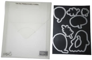 Stampin' Up! Fun Fall Framelits Dies 135856 Autumn Leaves Ghost Spooky ✅ - Picture 1 of 4