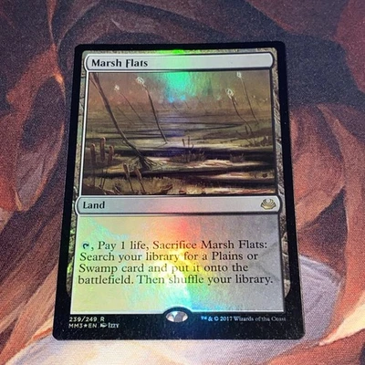 Marsh Flats X1 Mtg Modern Masters 2017 Nm Foil - Image 1 of 2
