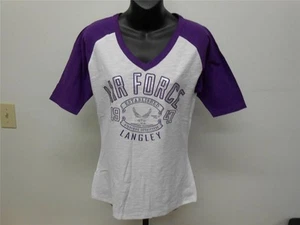 NEW LANGLEY AIR FORCE BASE WOMENS MEDIUM M Shirt - Picture 1 of 1