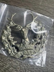 Gordon Highlanders Original British Army Cap Badge - Picture 1 of 2