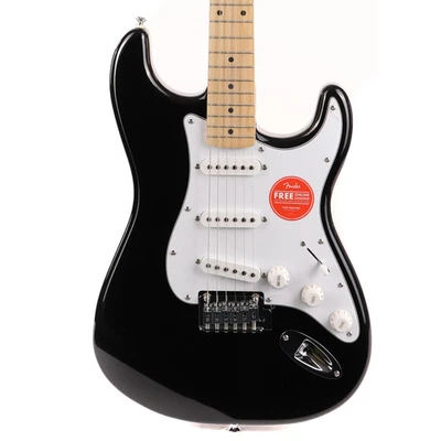 Squier Affinity Series Stratocaster negra Foto 1 de 4