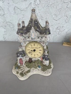 Collectible Vtg Father Time Castle Clock Hand Made Hand Painted John Herbert 644 - Image 1 of 4