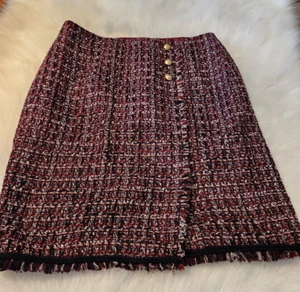 NUEVA Falda Lápiz Talbots Tweed Talla 6P Forrada TA-5 - Imagen 1 de 8