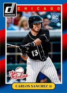 Carlos Sanchez 89 2014 Donruss The Rookies Rookie RC