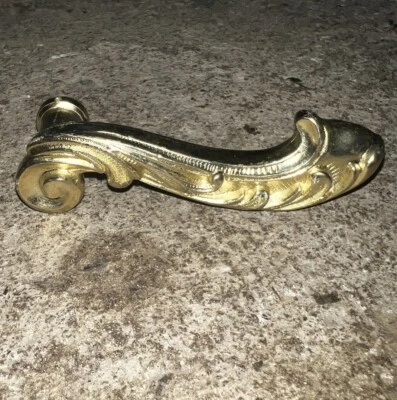 Poignée de Porte style LOUIS XV , Rocaille Rococo en Bronze - Photo 1/3