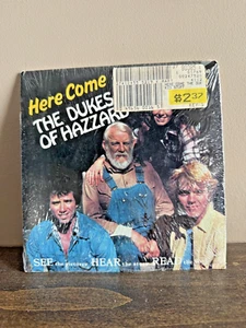 Here Come The Dukes of Hazzard Kid Stuff Record Book Sealed New Old Stock - Picture 1 of 6