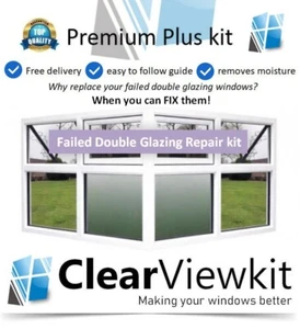 Premium 4 x Window kit Clears Trapped Condensation In Your UPVC Windows - Picture 1 of 7