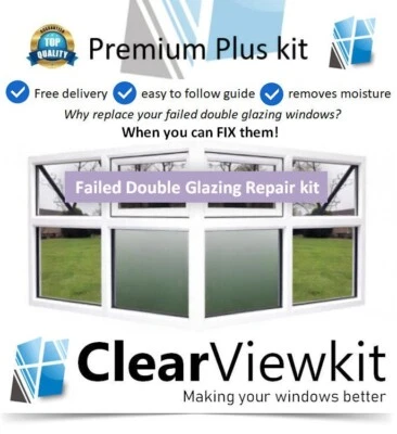 Premium 4 x Window kit Clears Trapped Condensation In Your UPVC Windows - Image 1 of 4