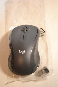 Logitech M510 Wireless Laser Mouse - Black - Picture 1 of 3