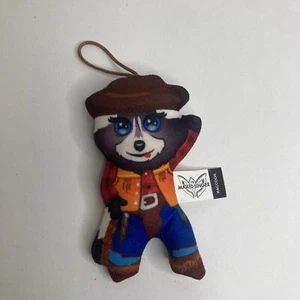 McDonald's The Masked Singer Plush Happy Meal Plush Stuffed Animal Toy Raccoon - Picture 1 of 4