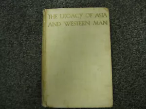 The Legacy of Asia and Western Man by Alan W. Watts First Edition 1937 - Picture 1 of 8