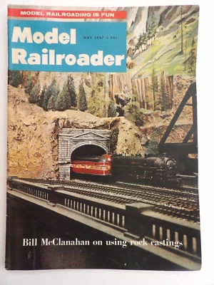 Model Railroader Magazine May 1967 Volume 34 - Image 1 of 3