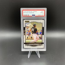 2008 Razor Signature Series - Michael Stanton #97 RC - Florida Marlins PSA 9