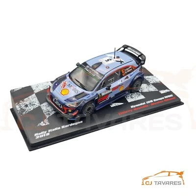 ALTAYA HYUNDAI i20 COUPE WRC #5 T NEUVILLE - N GILSOUL RALLY ITALIE 2018 1/43 - Photo 1/3