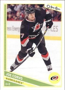#198 Joe Corvo - Carolina Hurricanes - 2013-14 O-Pee-Chee Hockey