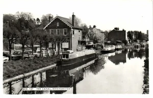 PC THE CANAL BERKHAMSTED HERTFORDSHIRE ENGLAND REAL PHOTO POSTCARD (u8492) - Picture 1 of 2
