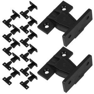 12 Set Snap Connector Concealed Partition Bracket Cabinet Installation - Imagen 1 de 12