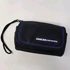 Estuche de Transporte Nintendo Game Boy Advance Negro con Borde Azul - Usado y Limpio - Imagen 1 de 4