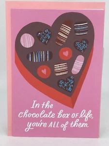 Hallmark Happy Valentinstag Karte You Good Briefkasten Schokolade Freund Familie - Bild 1 von 2