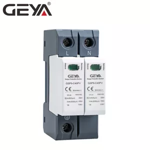 GEYA 2Pole 600/1000V Surge Protector Protective Device DC 40kA Lighting Arrester - Picture 1 of 11