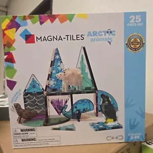 Magna-Tiles Arctic Animals Set da costruzione 25 pezzi nuovo - Foto 1 di 4