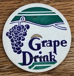 Juice Bottle Caps Vintage Lot of 4 Grape Drink Grapes Pogs Original NOS 1960's - Picture 1 of 3