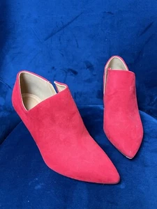 Jessica Simpson Red Averna3 High Heeled Ankle Booties Size 7.6 - Picture 1 of 5