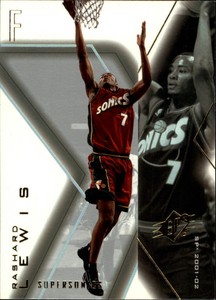 2001-02 SPx Basketball #80 Rashard Lewis