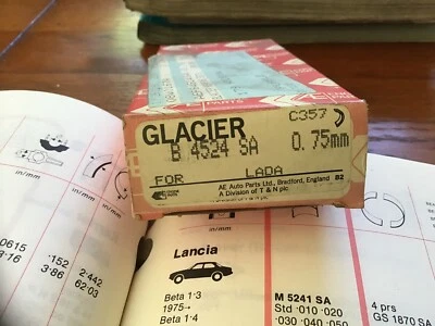 Lada 1200/1300/1500/1600,-.75mm Bigend Bearings OHC 1978on - Image 1 of 3