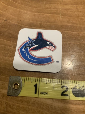 Vintage Vancouver Canucks Square Magnet NHL HOCKEY Cover
