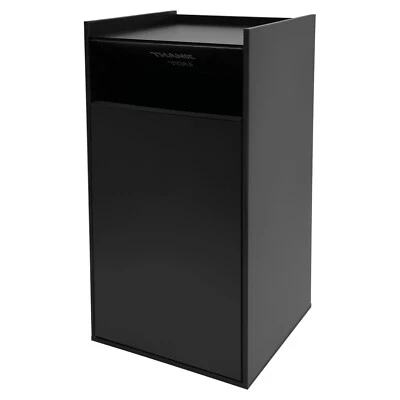 Gabinete de papelera de restaurante con soporte de bandeja de madera comercial 30L/27,24Qt  Foto 1 de 4