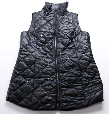 Chaleco acolchado adornado Zenergy cremallera completa Chico para mujer MP7 negro talla 1 (US 8) Foto 1 de 4