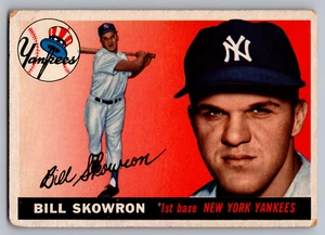 1955 TOPPS #22 BILL SKOWRON YANKEES - Picture 1 of 3