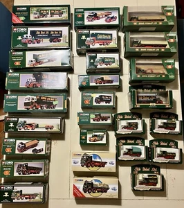 Corgi Eddie Stobart Set Bundle Joblot Trucks 26 Rare Vintage DiecastCollection - Picture 1 of 22