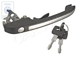 Original VW Türgriff aussen schwarz links NOS AUDI VW 50 863837205C - Bild 1 von 1