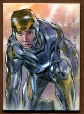 Iron Man 2023 Finding Unicorn Infinity Saga Marvel Sketch by Huy Truong 1/1 - Image 1 of 2